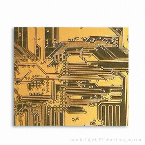 ENIG PCB with 6 Layers and 0.2 to 7.0mm Board Finish Thickness